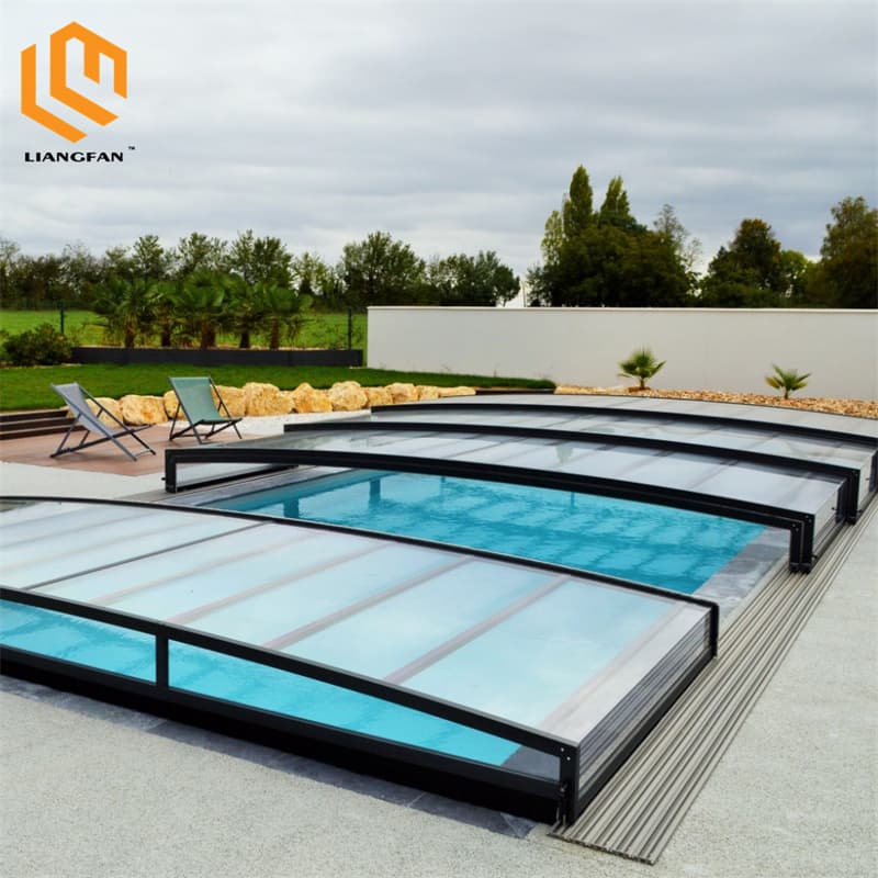 glass retractable sliding roof